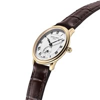 Watch Frederique Constant Woman in Steel yellow gold plated FC-235M1S5 - FC-235M1S5
